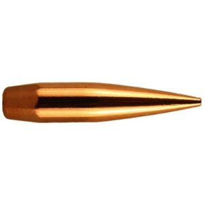 Copper bullet projectile for firearms.