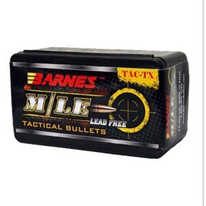 Barnes TAC-TX lead-free tactical bullets box