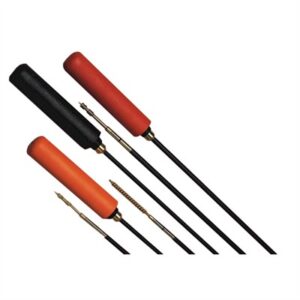 Assorted gun cleaning rods with handles
