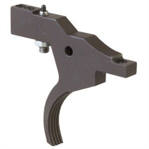 Rifle trigger with mounting hardware