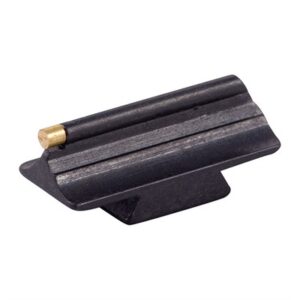 Rifle front sight with brass bead