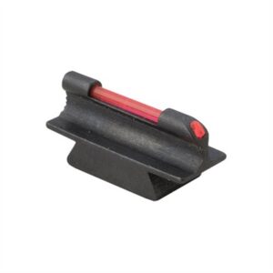 Red fiber optic rifle sight replacement