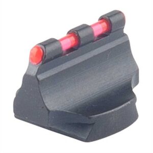 Tactical shotgun front sight with red fiber optic
