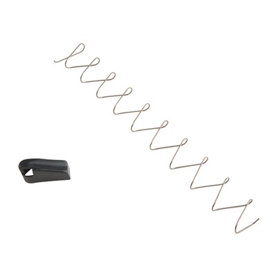 Magazine spring and base plate for firearms