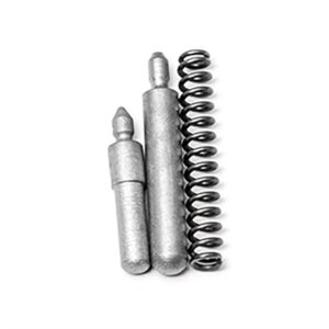 Metal pins and coil spring set