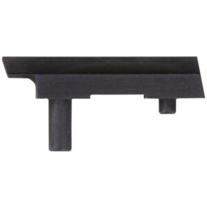 Black plastic component for machinery or equipment