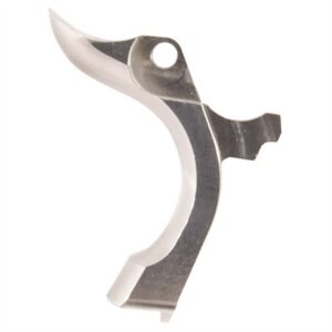 Polished stainless steel gun trigger component