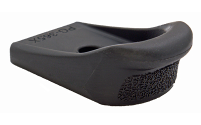 Black rubber wedge with textured grip bottom