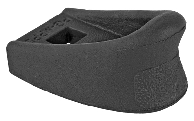 Black rubber wheel chock with textured side
