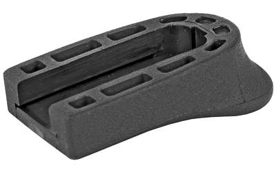 Black heavy-duty plastic wheel chock block