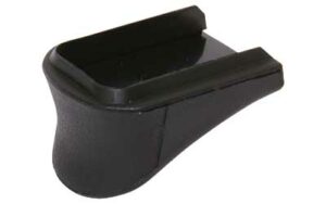 Black plastic mounting clip or bracket