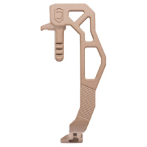 Tan tactical metal accessory for firearms