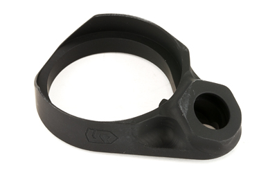 Black metal clamp ring with side mount hole