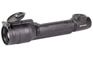 Pulsar thermal monocular with flip-up lens cap