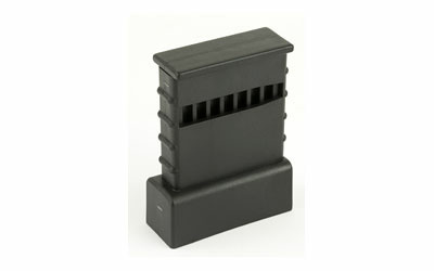 Black plastic automotive relay with slots