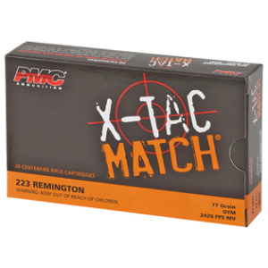 PMC 223 REM 77GR OTM - 20RD 40BX/CS