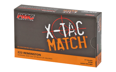PMC 223 REM 77GR OTM - 20RD 40BX/CS