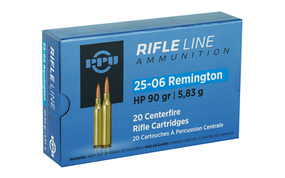PPU 25-06 Remington Rifle Ammunition Box