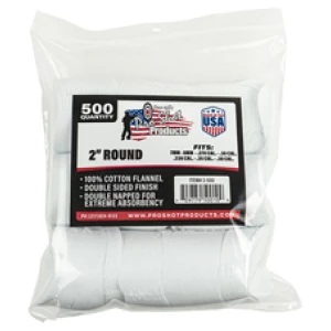500 count 2-inch cotton rounds packaging
