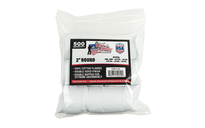 500 count 2-inch cotton rounds packaging