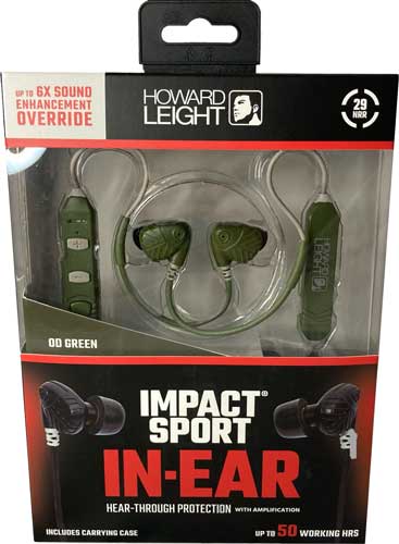 Howard Leight Impact Sport in-ear hearing protection