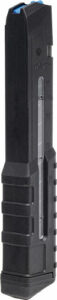 Black plastic magazine for airsoft gun