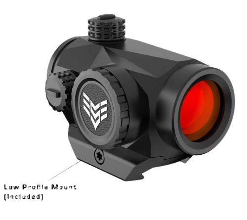 Swampfox Liberator II Red Dot Sight Multi Reticle Red - Image 2