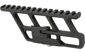 Black metal Picatinny rail scope mount bracket