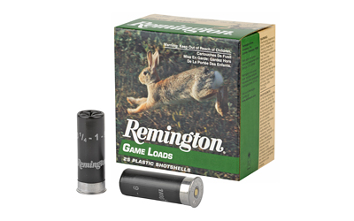 Remington Game Loads shotgun shells and box