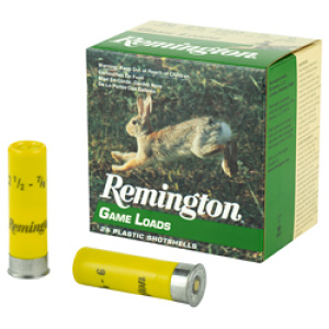 Remington Game Loads shotgun shells and box