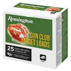 REM GUN CLUB 12GA 2.75" 1 1/8OZ #7.5