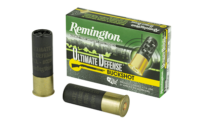 Remington Ultimate Defense Shotshells 12ga 3" #00 1225 fps 5/ct
