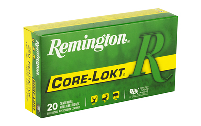 Remington Core-Lokt rifle ammunition box