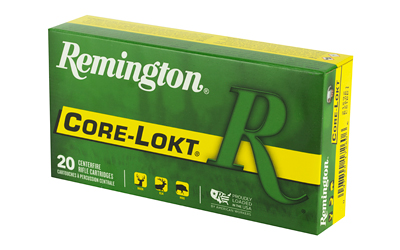 Remington Core-Lokt rifle ammunition box