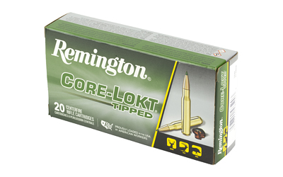 Remington Core-Lokt Tipped rifle ammunition box