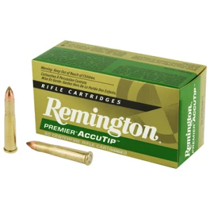 Remington Premier AccuTip rifle cartridges and bullets