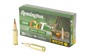 Remington Core-Lokt copper tipped rifle ammunition box