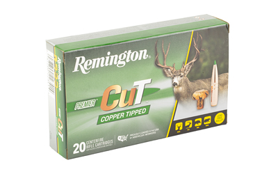 Remington Core-Lokt copper tipped rifle ammunition box
