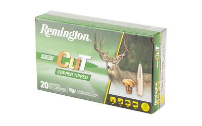 Remington Core-Lokt copper tipped ammunition box