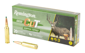 Remington Core-Lokt copper tipped rifle ammunition box