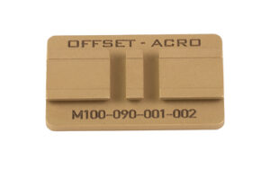 Rectangular metal block labeled OFFSET - ACRO