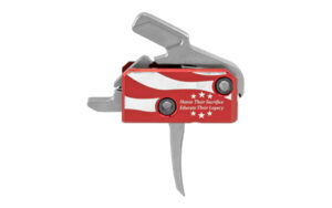 Red and gray tactical trigger mechanism