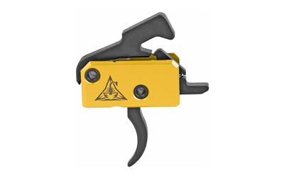 Yellow firearm trigger assembly component