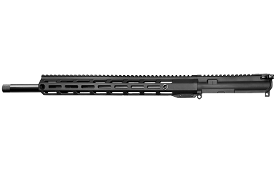 Black AR-style rifle upper assembly