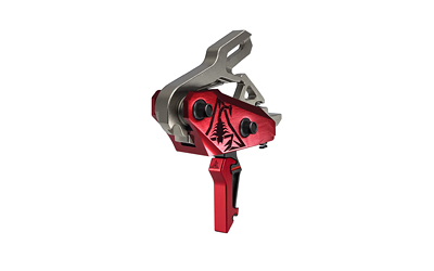 RISE TRIGGER REV 535 SLIDE AND - SNAP BUILT IN PINS BLACK RED - Image 3