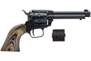 HERITAGE ROUGH RIDER 22LR/22MAG COMBO 4.75" BLK CAMO LAMIN GRIP