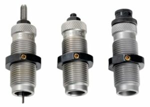 RCBS Carbide Taper Crimp 3 Die Set - Group B - Popular Pistol Cartridges - 9mm Luger 9x21 / 9x23