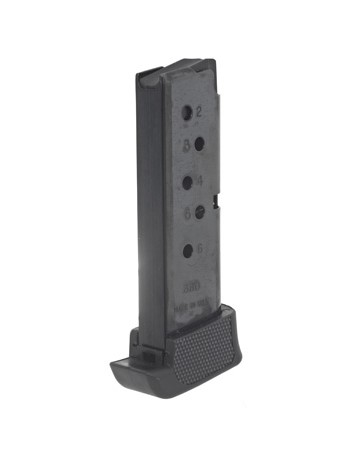 MAG RUGER LCP 380ACP 7RD BL W/EXT