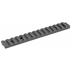 Picatinny rail black tactical accessory mount