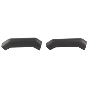 Black plastic handle covers for appliances